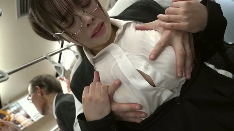 ぷるぷる神乳痴〇 乳首こねくり柔肌鷲掴み、乳頭玩具までも!長時間アクメで腰を振ってしまい中出しが拒めない新卒リクスーOL ~ターゲットA子編~